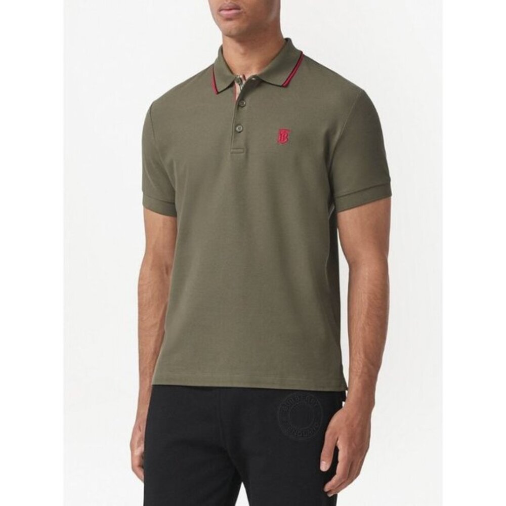 Burberry -Mens Monogram Motif Polo shirt